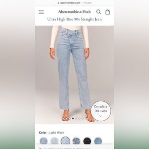 90’s asymmetrical high rise jeans